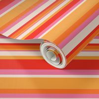 Smaller Scale Retro Summer Stripes