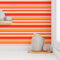 Smaller Scale Retro Summer Stripes