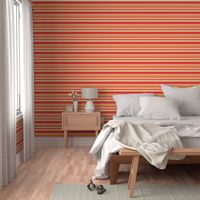 Smaller Scale Retro Summer Stripes