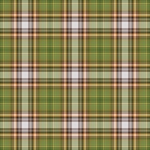 Forest Green Fine Line Plaid