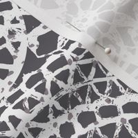 doilies white and small dots