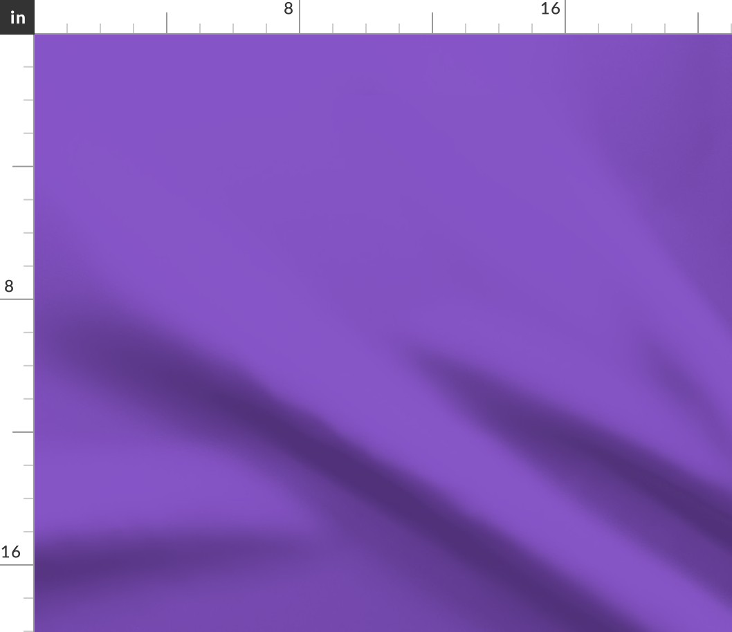 Vibrant Violet Purple Printed Solid