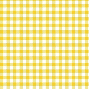 Yellow Check - Small (Fall Rainbow Collection)