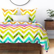 the largest stripe for the wallpaper- watercolor chevron rainbow