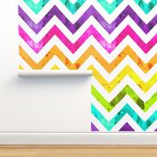 the largest stripe for the wallpaper- watercolor chevron rainbow