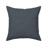 Alligator Pattern - Slate Grey and Charcoal