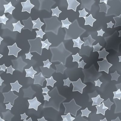 Starry Bokeh Pattern - Slate Grey Color