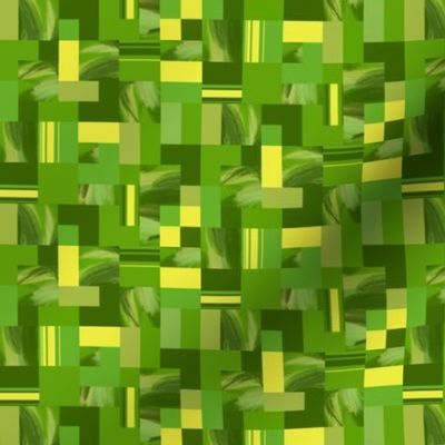 Green mosaic 