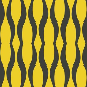 Deco Yellow and Dark Grey