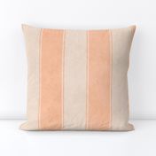 Windjammer Rustic Stripes Peach Fuzz and Queen Charlotte