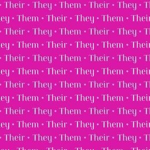 They, Them, Theirs - Moderno | Fuchsia