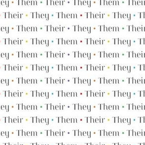 They, Them, Theirs - Moderno | Rainbow