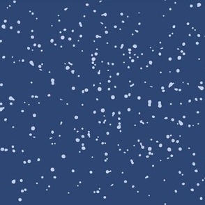 Starry night sky coordinate pattern