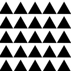 Mask scale Black geometric triangles shapes 