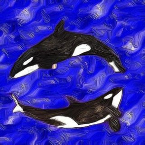 Blue Orcas