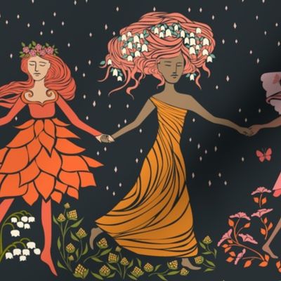 Sisters Midnight Dance {Autumn} large scale