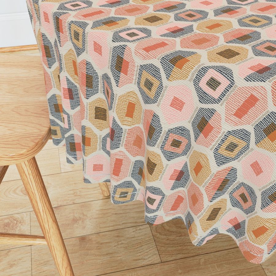 Western Weave - Sunset Coral - Medium