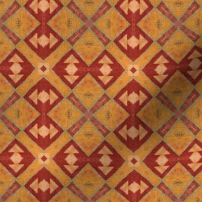 Vintage Moroccan Rug Pattern