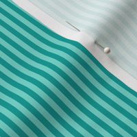 Small Turquoise Bengal Stripe Pattern Vertical in Deep Turquoise