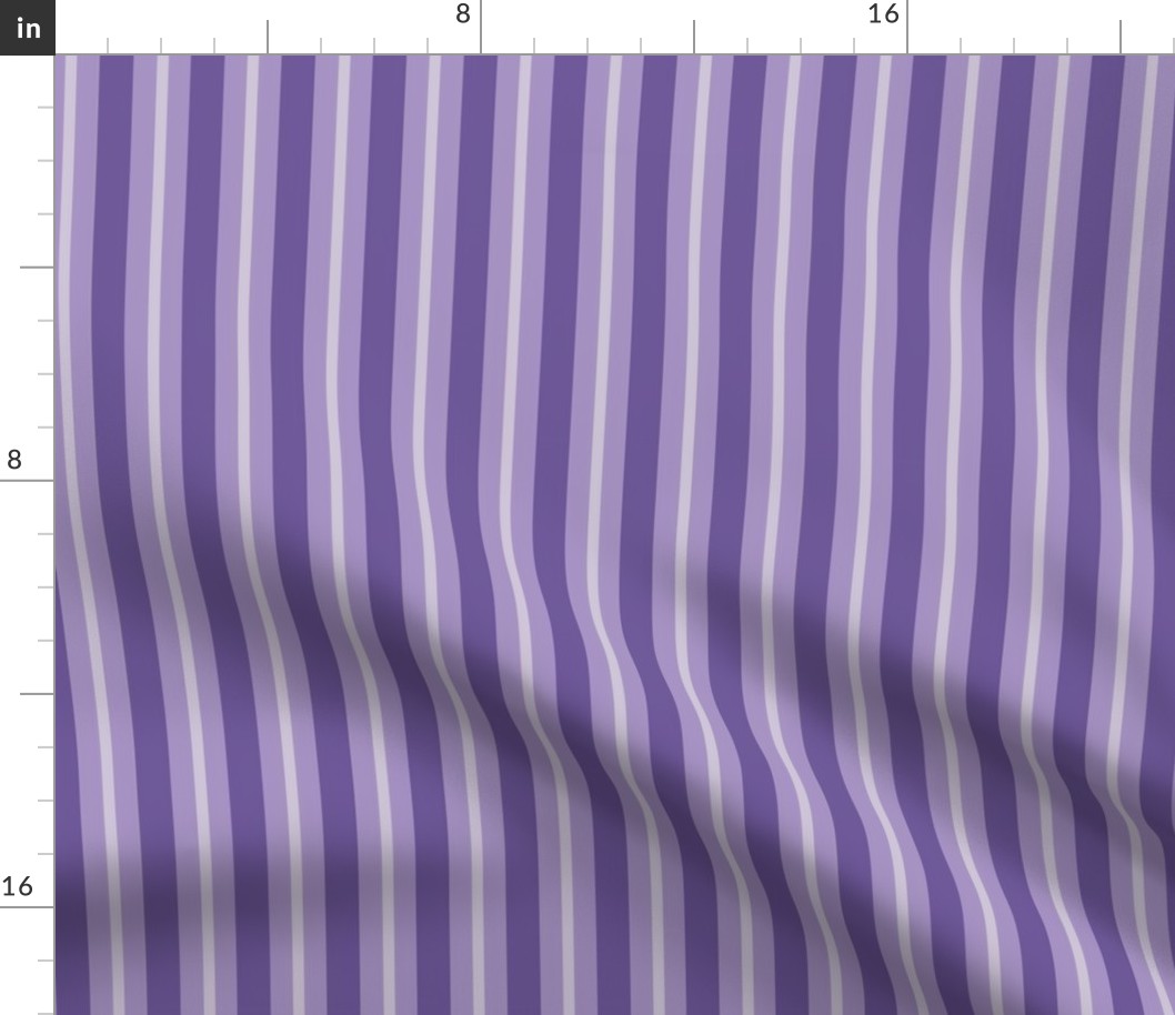 Lavender with Purple stripe Medium