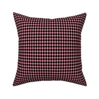 Mini Checkered Diamond Pink and Black