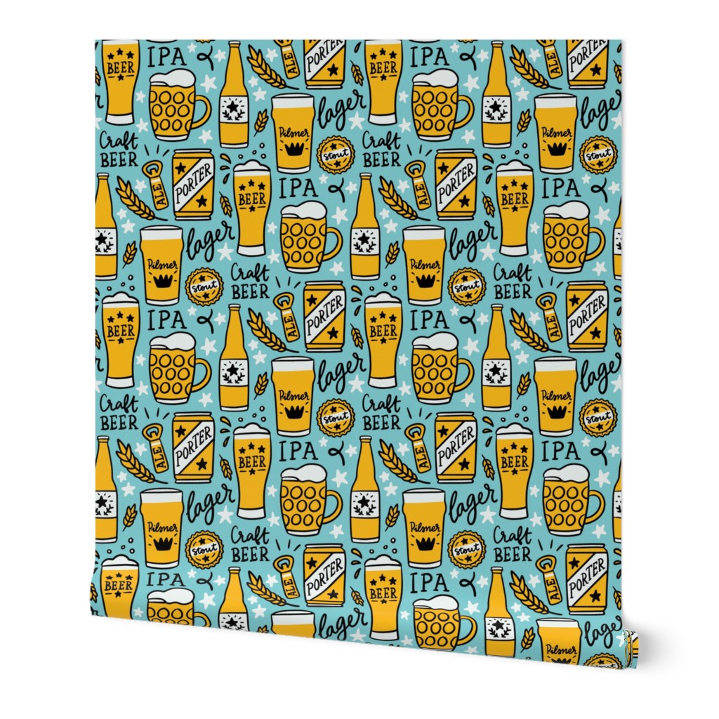 Beer in turquoise_Small scale
