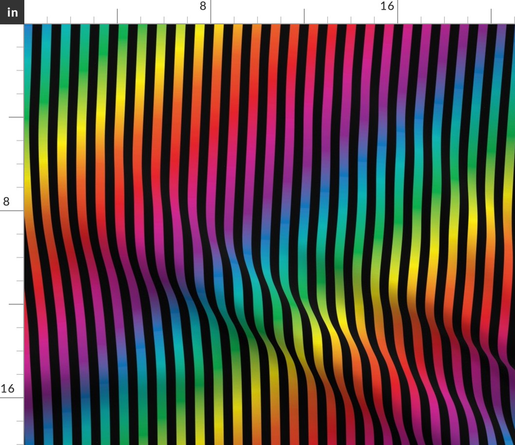 Rainbow Gradient Stripe