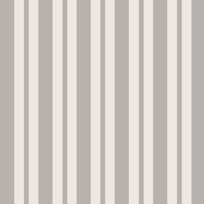 Gray warm stripe Medium