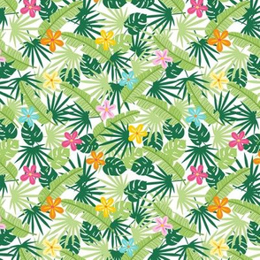 (S Scale) Tropical Birds Leaves