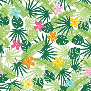 (M Scale) Tropical Birds Leaves