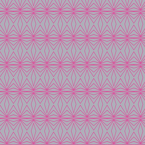 Geometric -Medium Grey and Pink