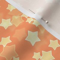 Starry Bokeh Pattern - Tangerine Color