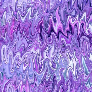 26C - Zigzag Marble Blender with Organic Flow in Violet and Purple                                                                                                       Violet and Purple