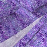 26L - Zigzag Marble Blender with Organic Flow in Violet and Purple