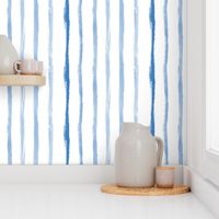 Soft blue vertical watercolor stripes p267