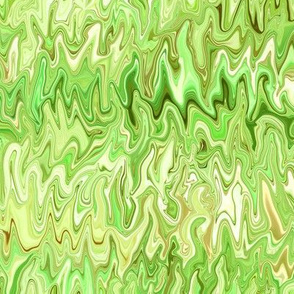 30C - Zigzag Marble Blender with Organic Flow in  Yellow and Green