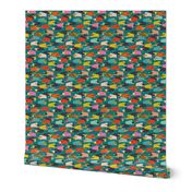 Ox Ox Oxen - Teal - Small