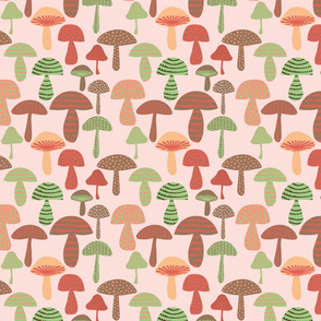 mushroom pink - medium