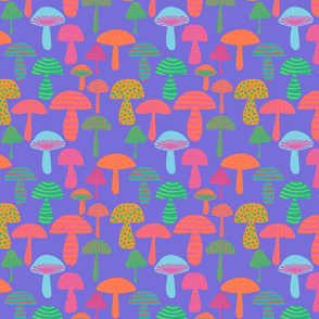 Mushroom - purple - medium