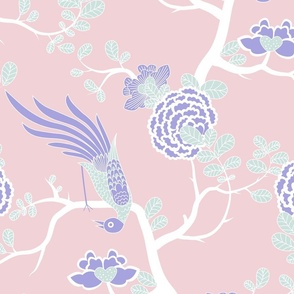 Chinoiserie pink