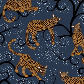 Leopards in Tree