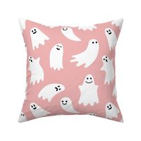 Cute Ghosts, pink (large scale)