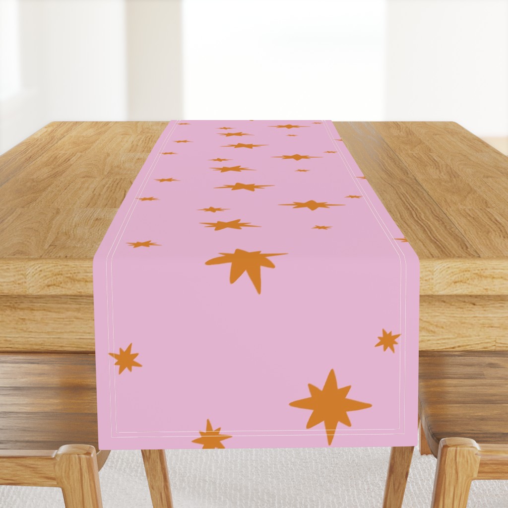 Starburst- Pink and Orange 1 (Largest Scale)