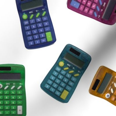 calculator toss