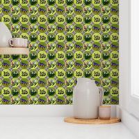 Tiled Flowers 2x2_octo_tile_greenplus_flowers