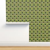 Tiled Flowers 2x2_octo_tile_greenplus_flowers