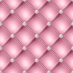 pink tufted background