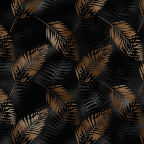 Summer Tropical Palm Leaves Pattern
