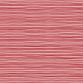 blood red hand drawn stripe