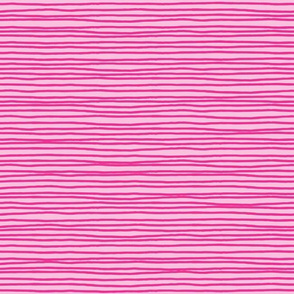 hot pink hand drawn stripe